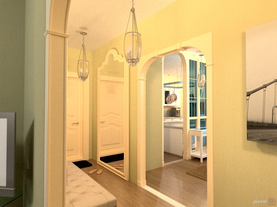 Большая квартира из 2 квартир для семьи из 3-х человек. #1159817 by Elena