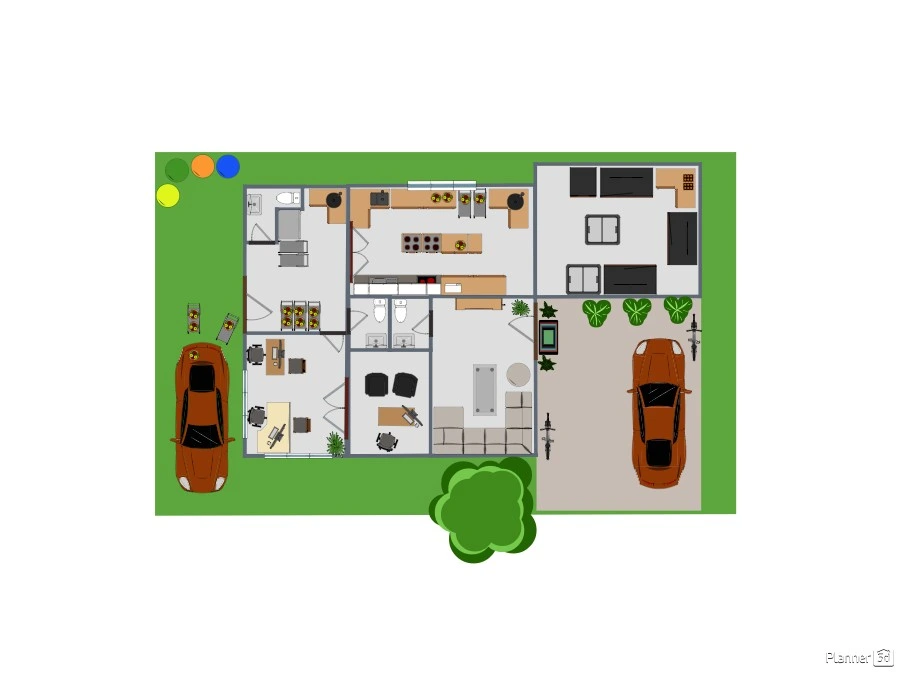 Layout Restaurante Delivery #2975236 by Diego Leon Bustamante