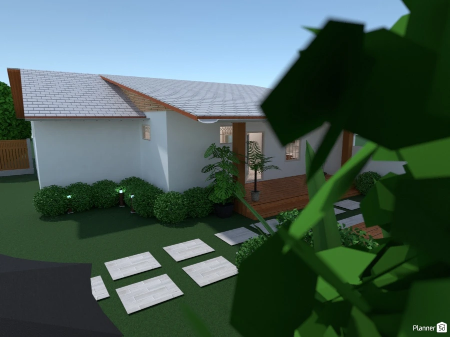 casa com piscina #2980540 by val