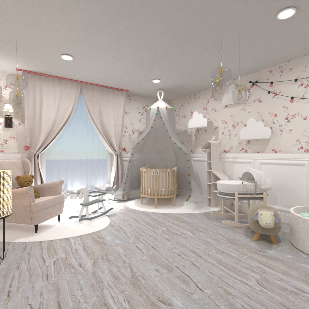 Pink Bedroom #11751080 by Editors Choice