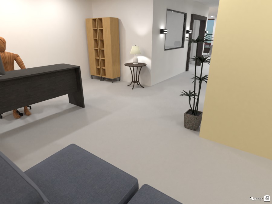 A calming waiting room #3664485 by Elsa Loekito