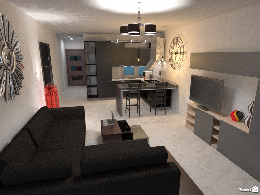 Penthouse open plan design #1896418 by Kendrick Debono