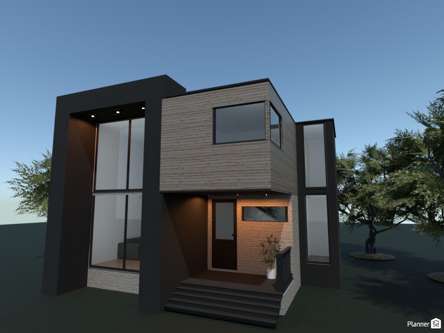 modern house #3691363 Por rilly