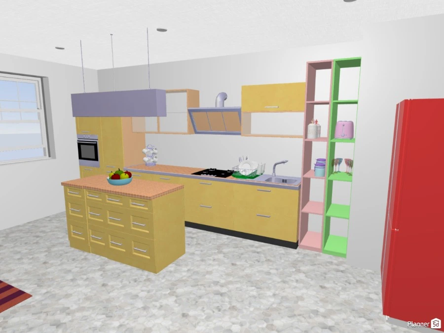 Colorful kitchen #3042360 by Keki