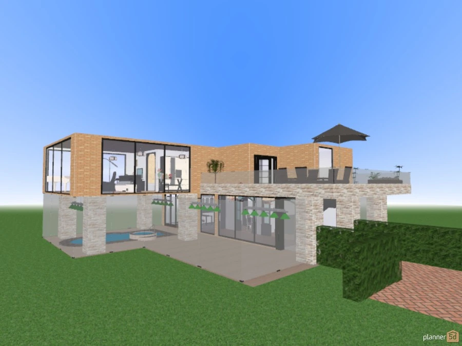 casa de familiia moderna #54529 by angel hernandez