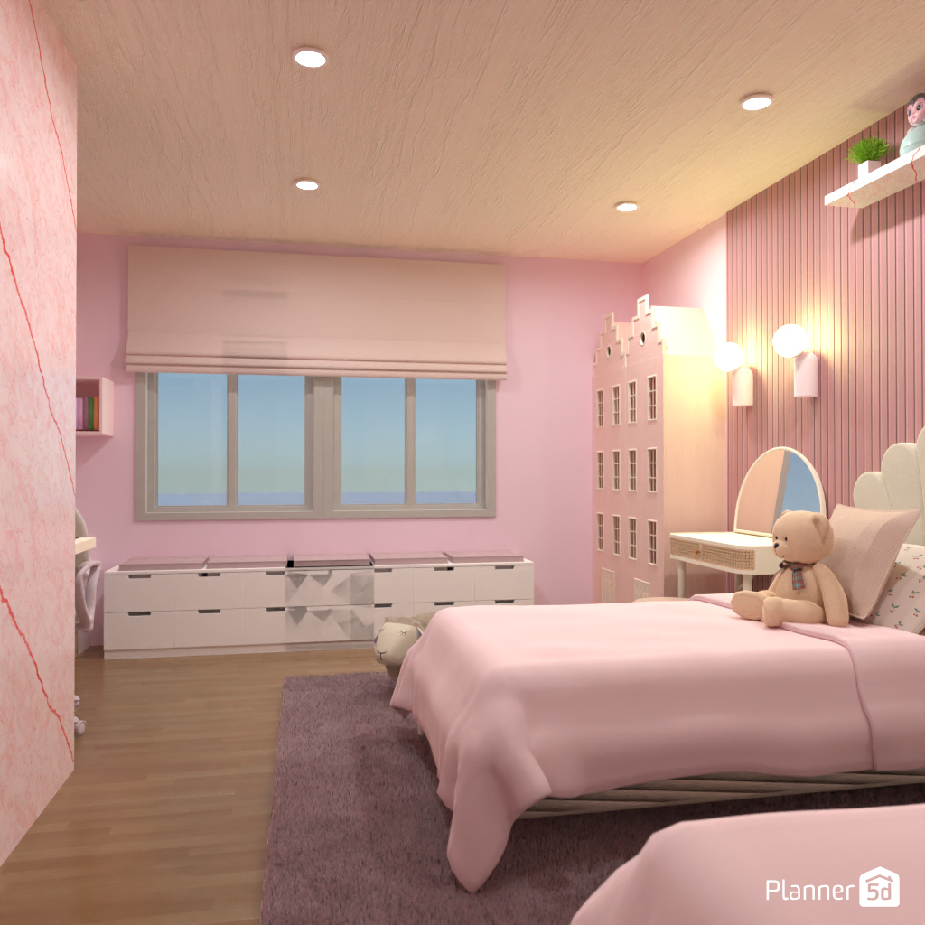 Bedroom for twins #18919120 by Editors Choice