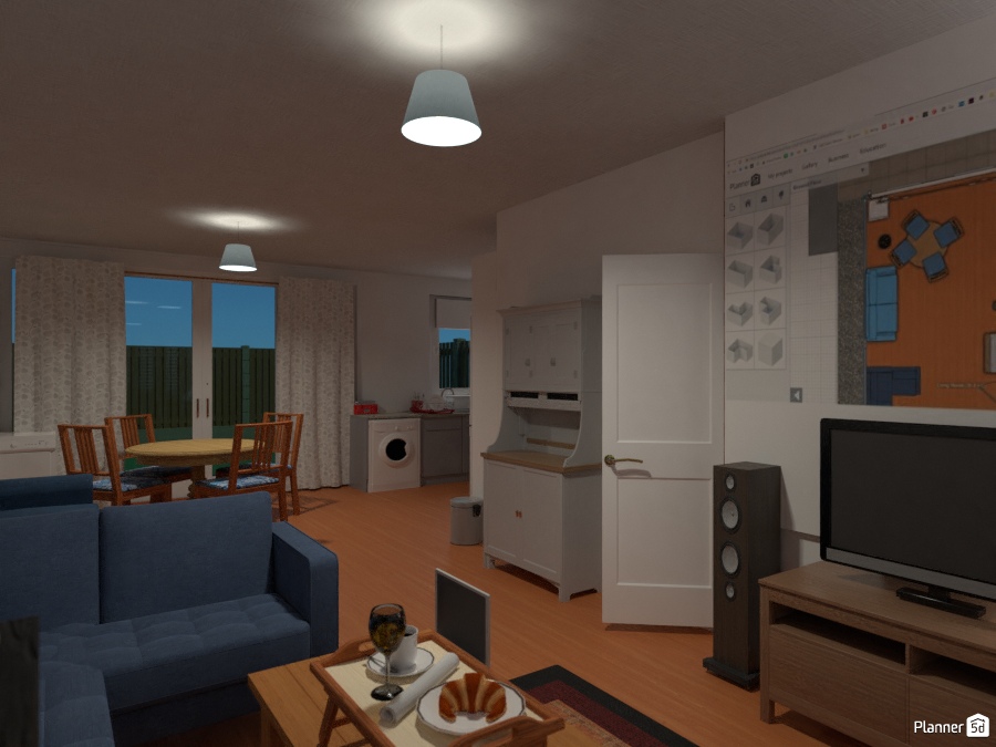 living room-diner #2801773 by Mr T