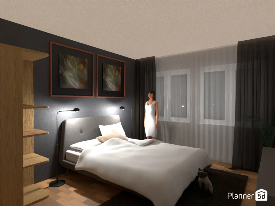 Bedroom #3085948 by Letícia N R
