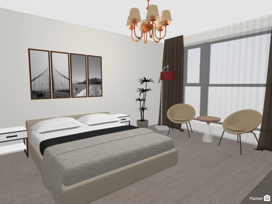 Cozy Bedroom #148907 by Melisa