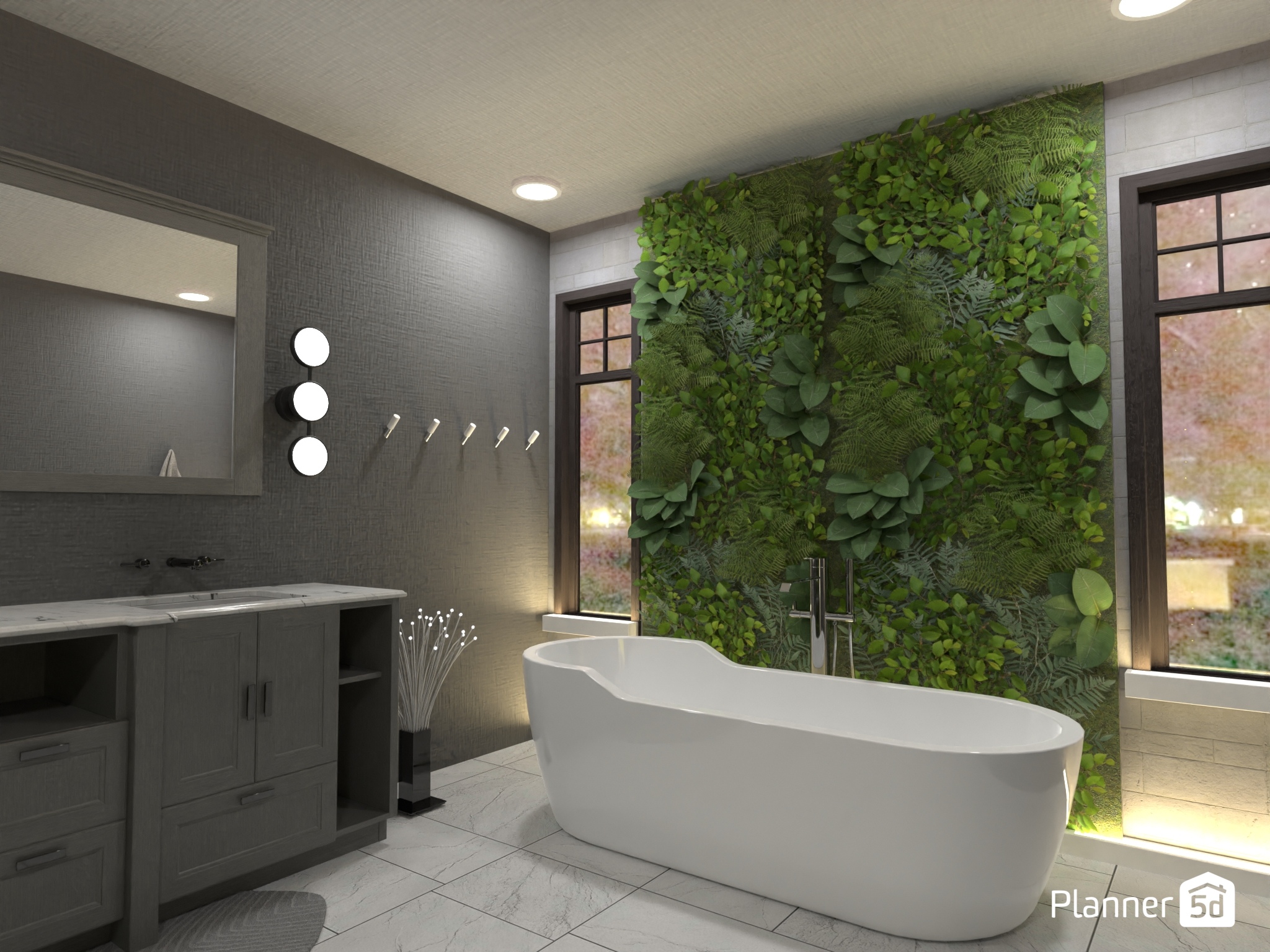 Modern zen bathroom #30474884 by Teona