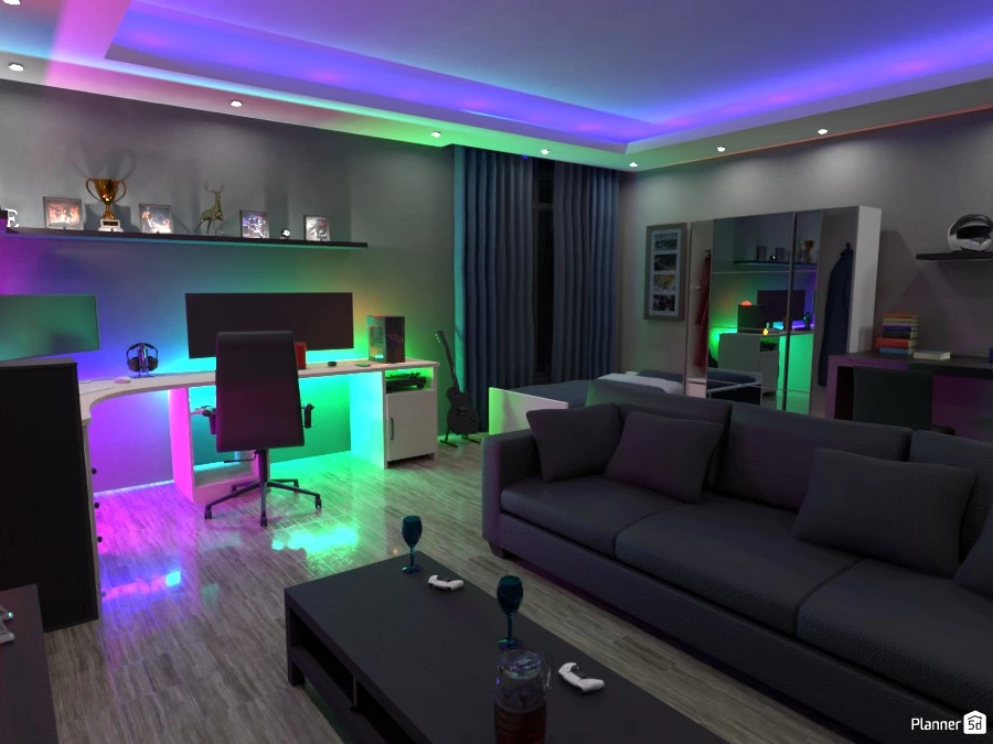 Quarto Gamer #86418 by Vitor Augusto