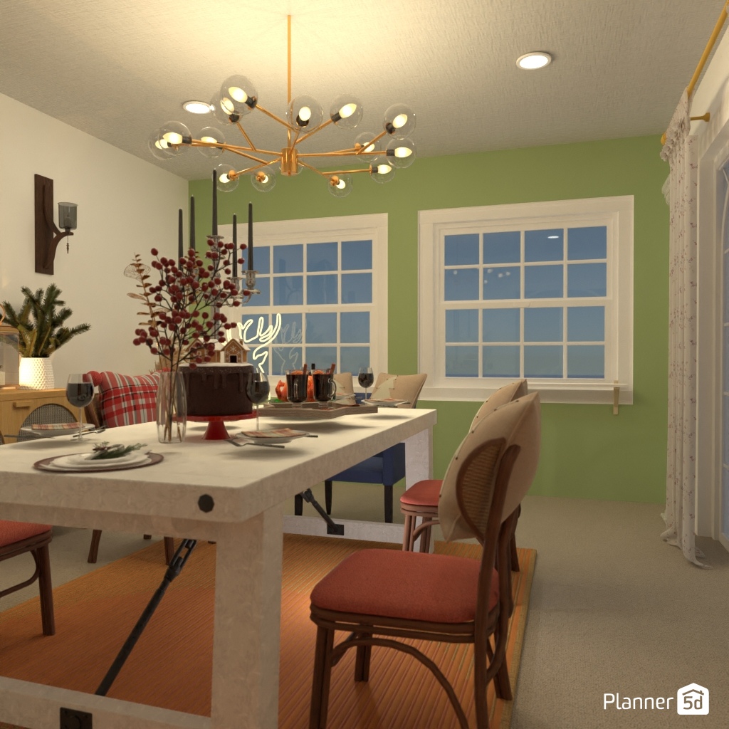 DB: Thanksgiving Day - room shell copy #23473631 by Editors Choice