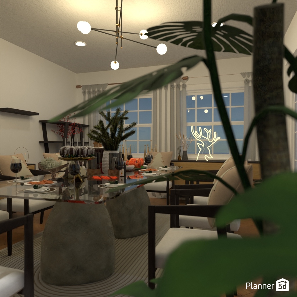 DB: Thanksgiving Day - room shell copy #23494758 by Editors Choice