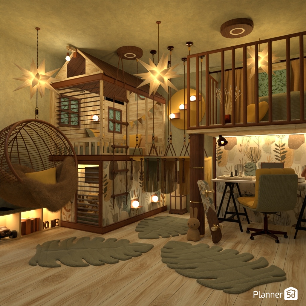 Dream Kids room #34361694 by Editors Choice