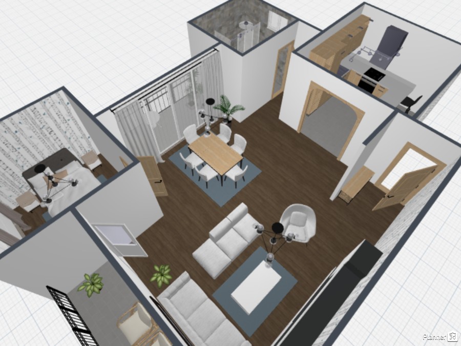 Teste - Free Online Design | 3D House Floor Plans By Planner 5D