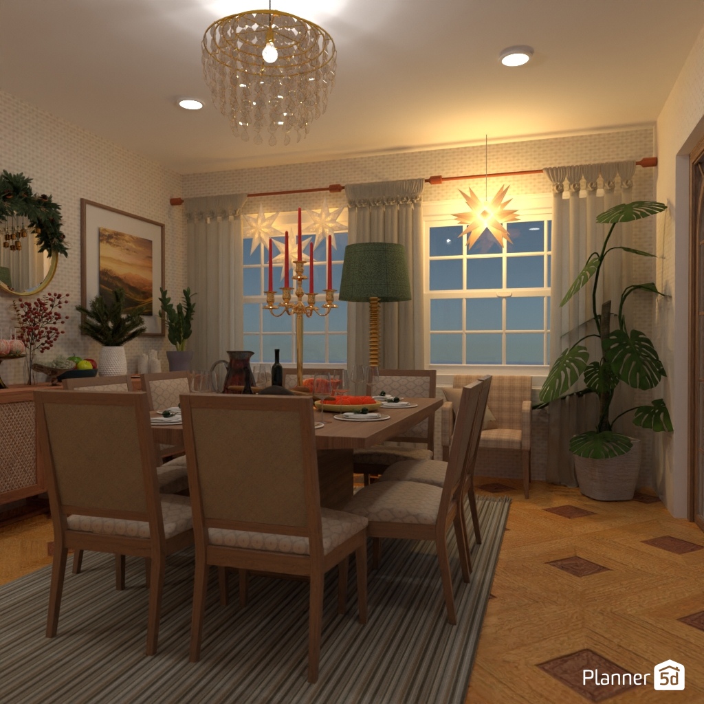 DB: Thanksgiving Day - room shell copy #23405731 by Editors Choice