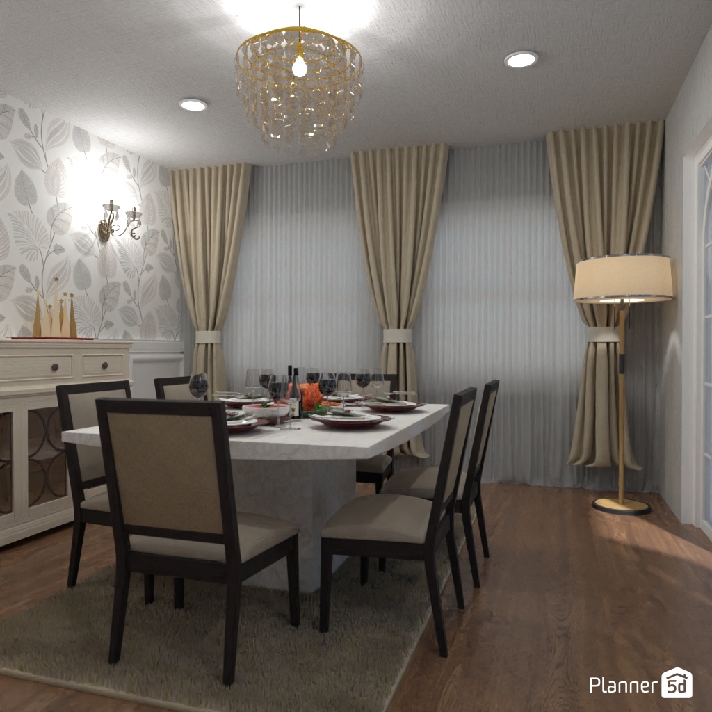 DB: Thanksgiving Day - room shell copy #23422083 by Editors Choice