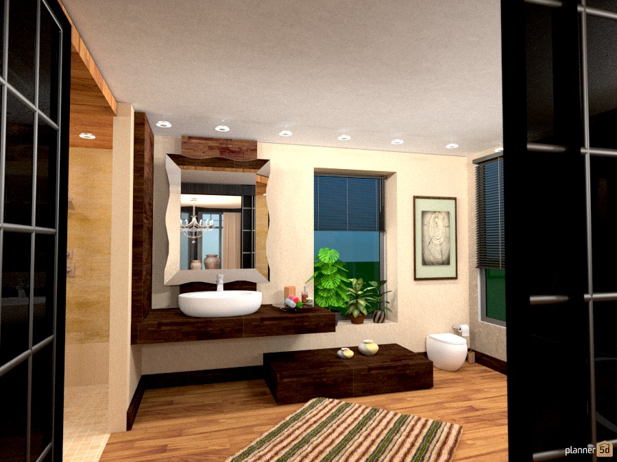 Airy bathroom #889226 by Moonface