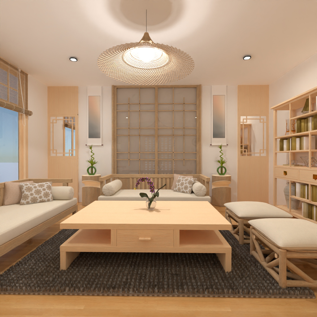 Japanese-style Living Room #15355071 by Editors Choice