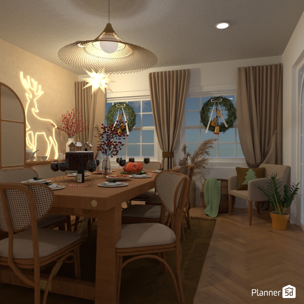 DB: Thanksgiving Day - room shell copy #23475099 by Editors Choice