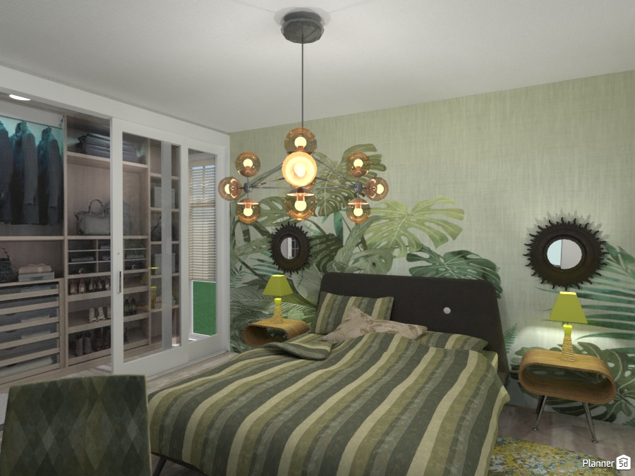 Progetto SImona: Camera Verde #2144577 by Micaela Maccaferri