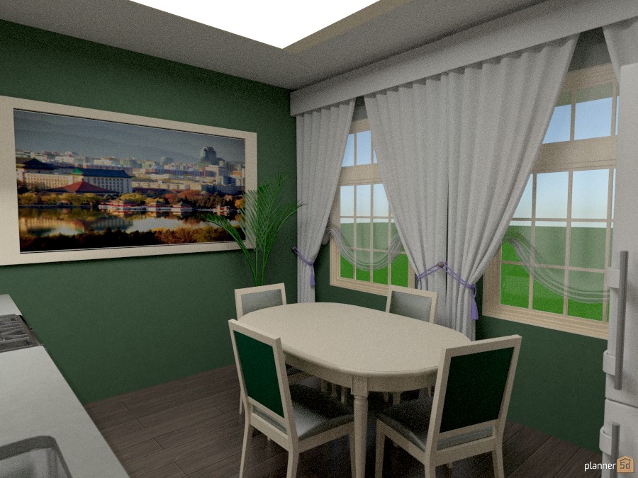 кухня - Free Online Design | 3D House Ideas - by Planner 5D