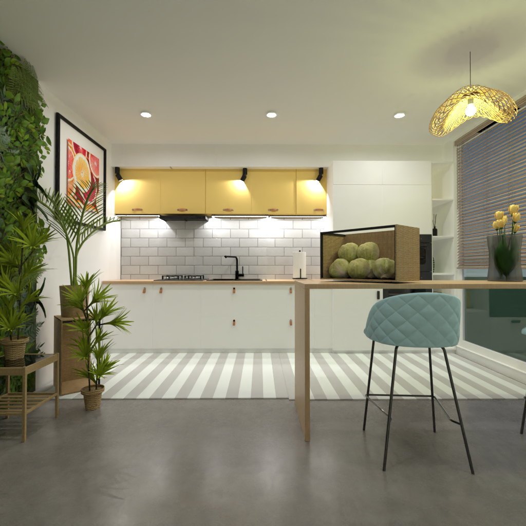 Sunny Kitchen #12560719 by Editors Choice