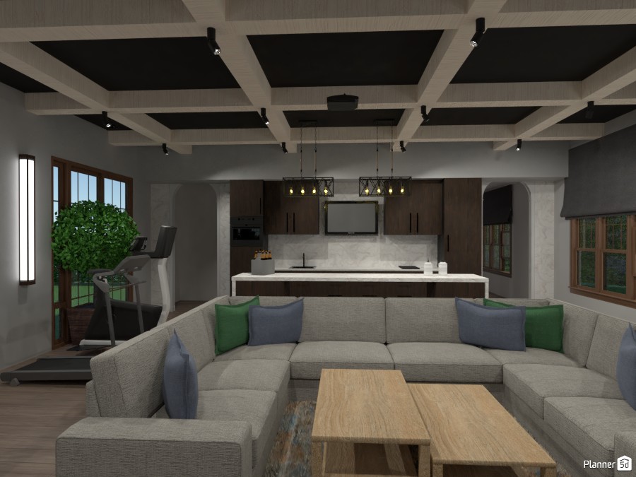 Гостиная в загородном доме #3213668 by Ольга