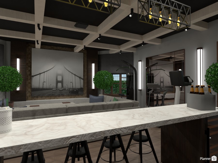 Гостиная в загородном доме #3213672 by Ольга