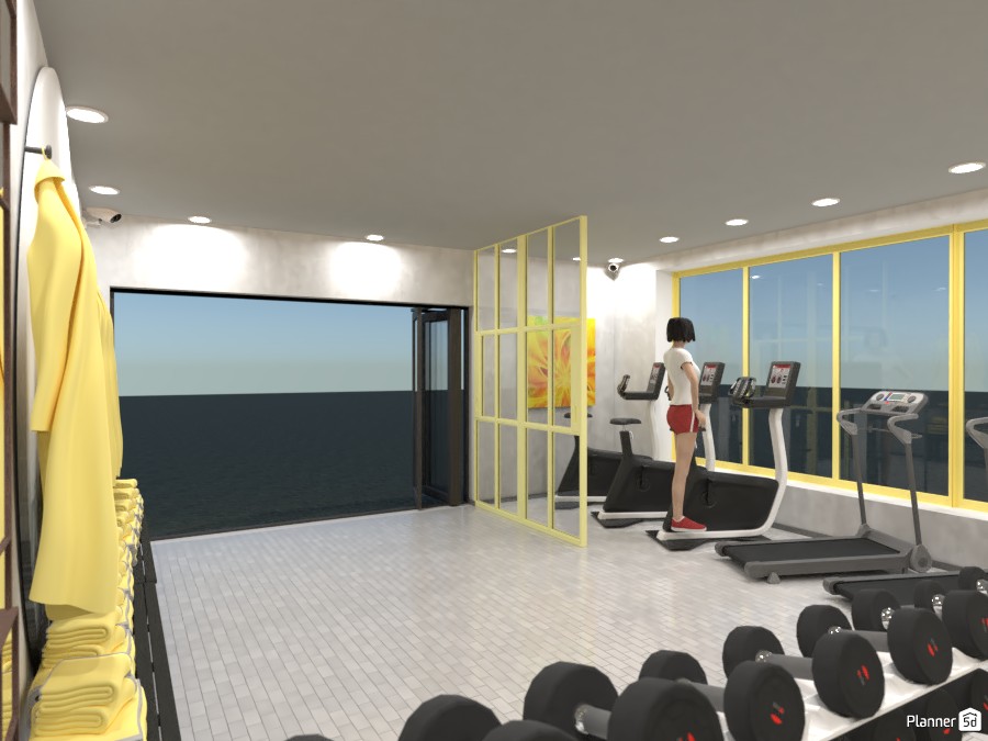 Yellow and Gray Gym 3727418 by Doggy image