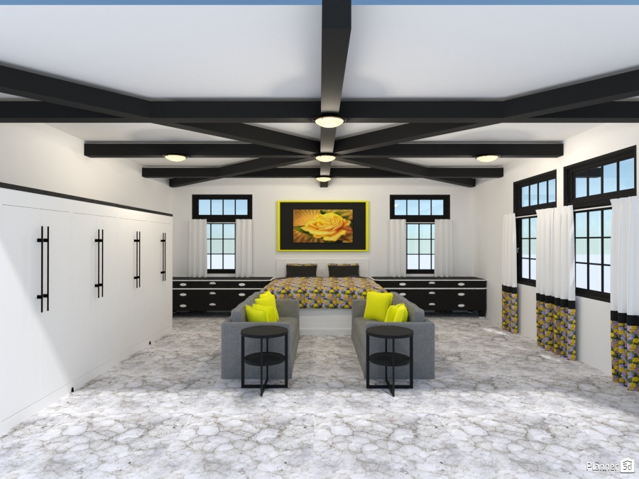 black beamed ceiling bedroom #2054002 by Joy Suiter