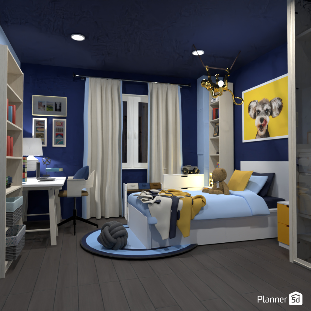 Blue kids room #19587036 by Editors Choice