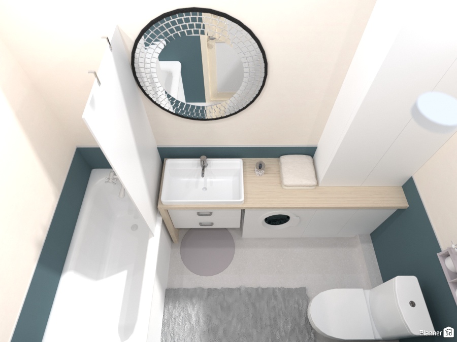 Дизайн ванной комнаты 2086320 by Татьяна Максимова image
