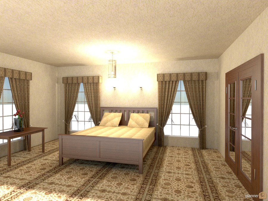 carpeted bedroom #1016378 by Joy Suiter