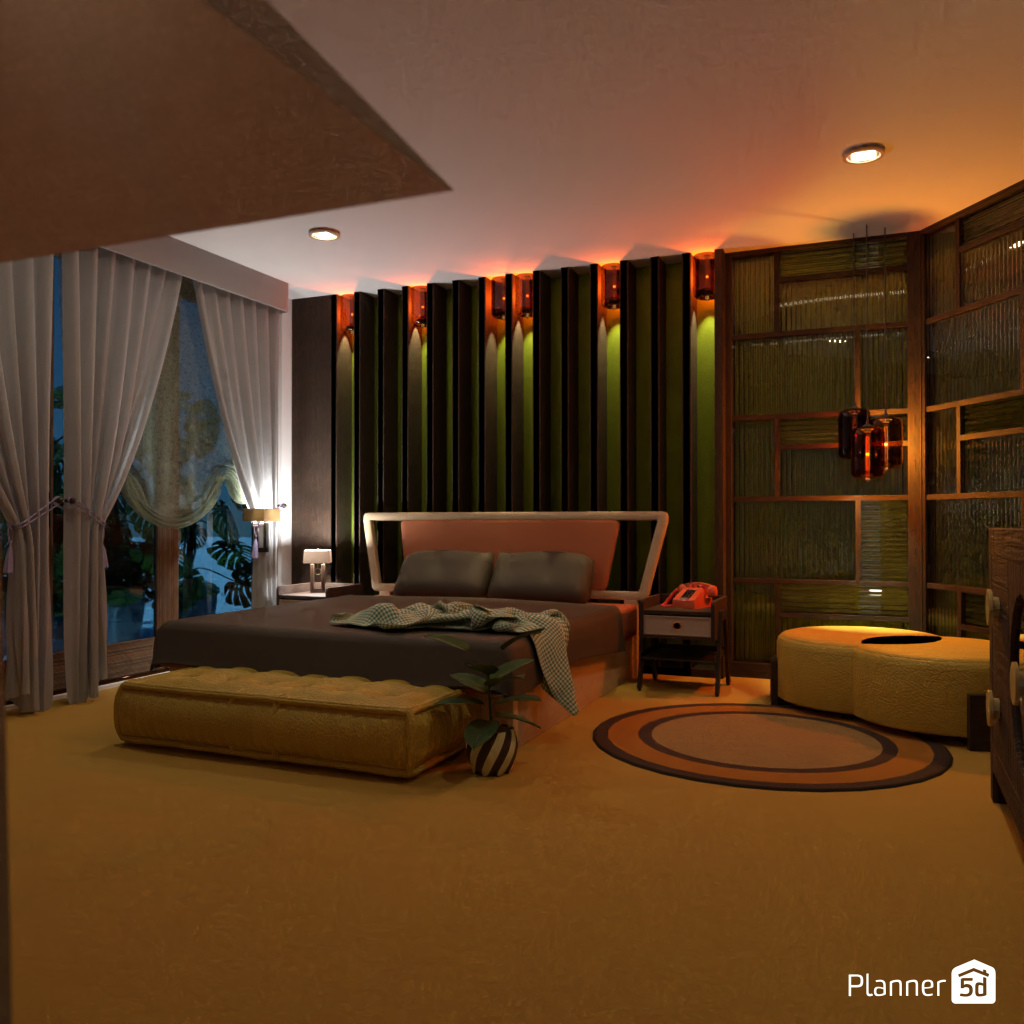 DB: Retro - empty room copy #17855619 by Editors Choice