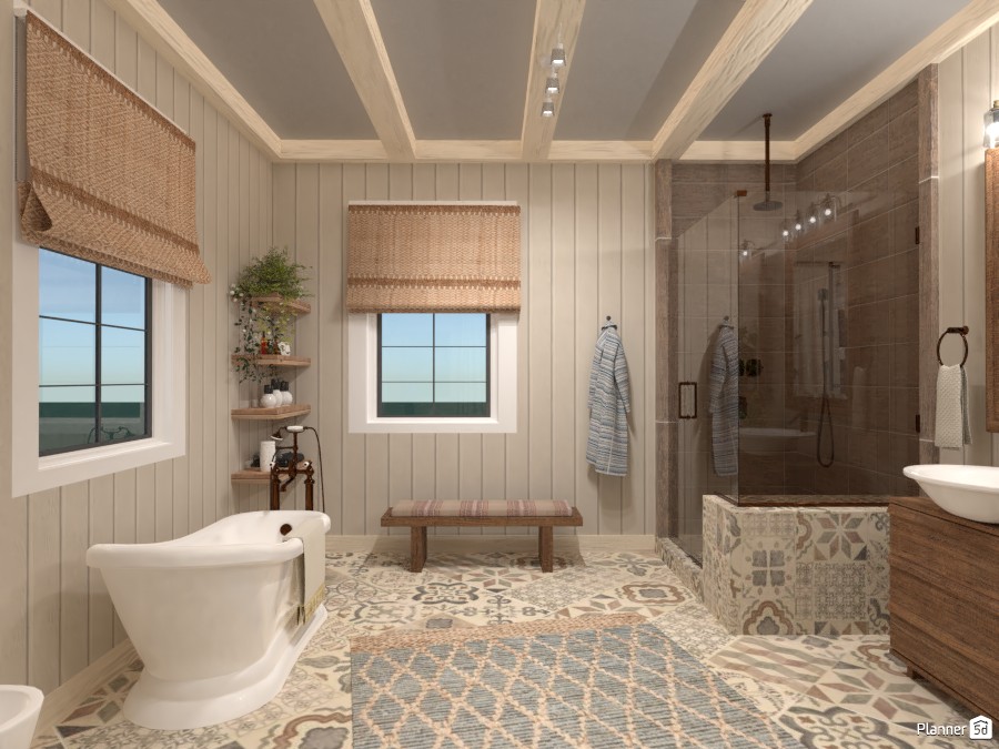 Feb 2021: Bathroom B #4024357 by Micaela Maccaferri