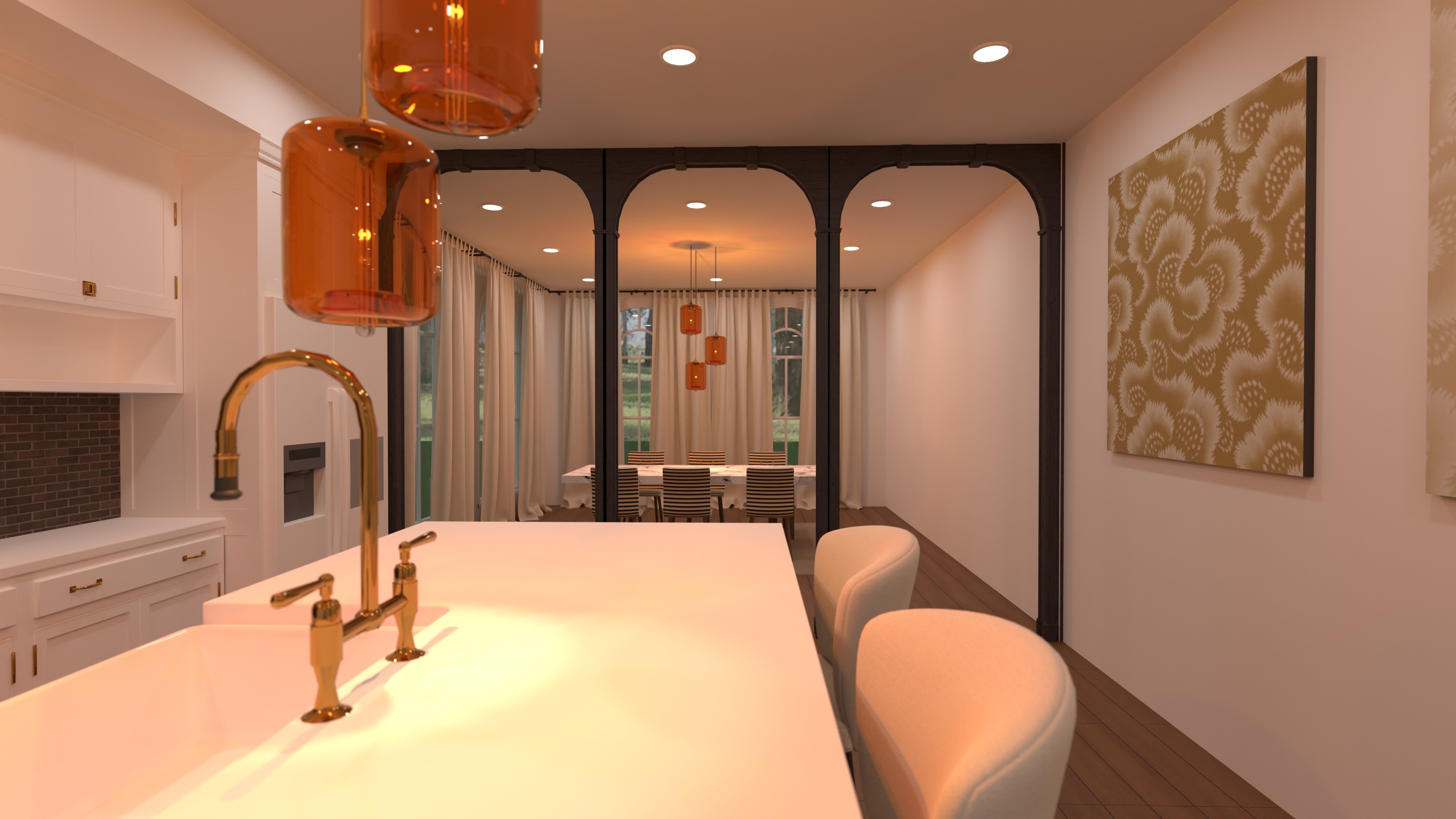 kitchen and dining room #26165456 by Dellen