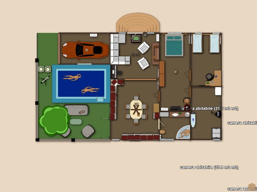 casa con camino #2876644 by Roberta Turrisi