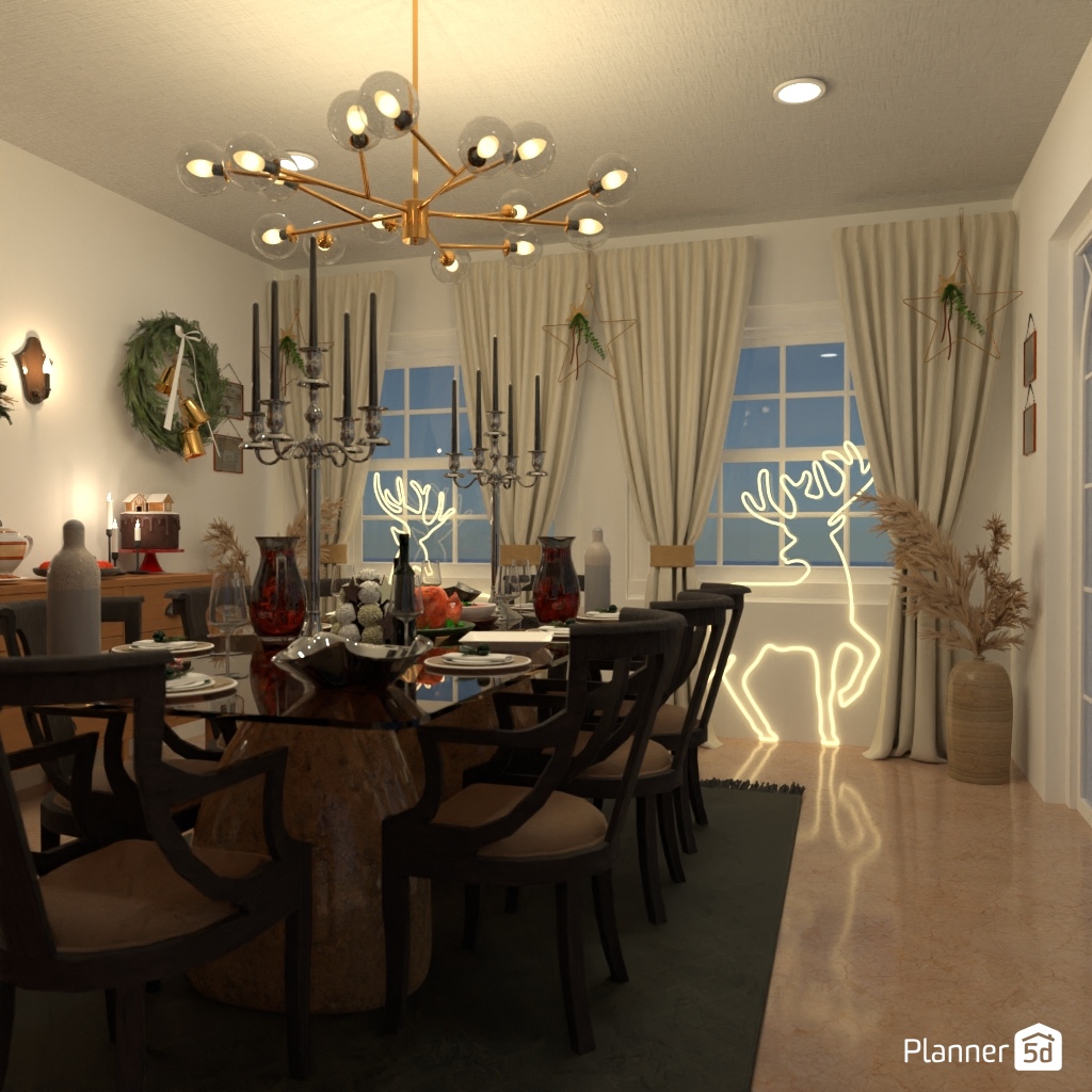 DB: Thanksgiving Day - room shell copy #23410467 by Editors Choice