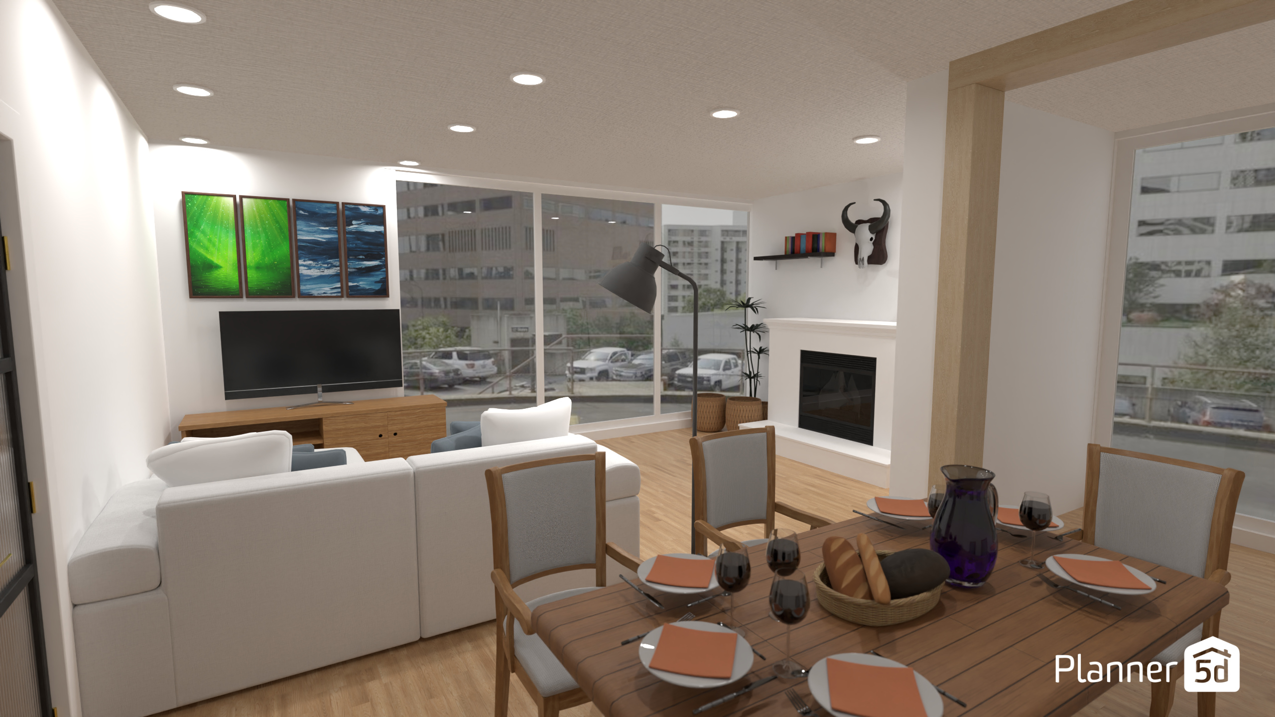 Scandinavian style Living room #16195599 by Pedrili123