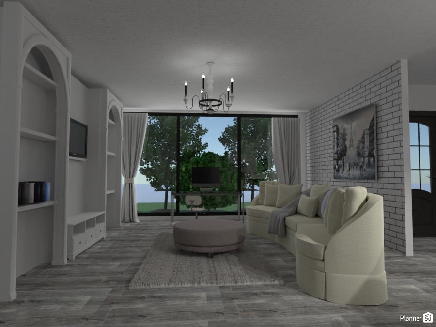 Grey Living #3335467 by Eat, Sleep, Design