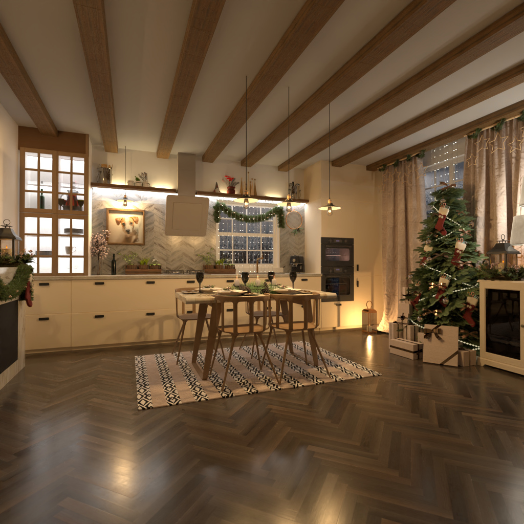 Christmas is coming to... kitchen #10720240 by Editors Choice