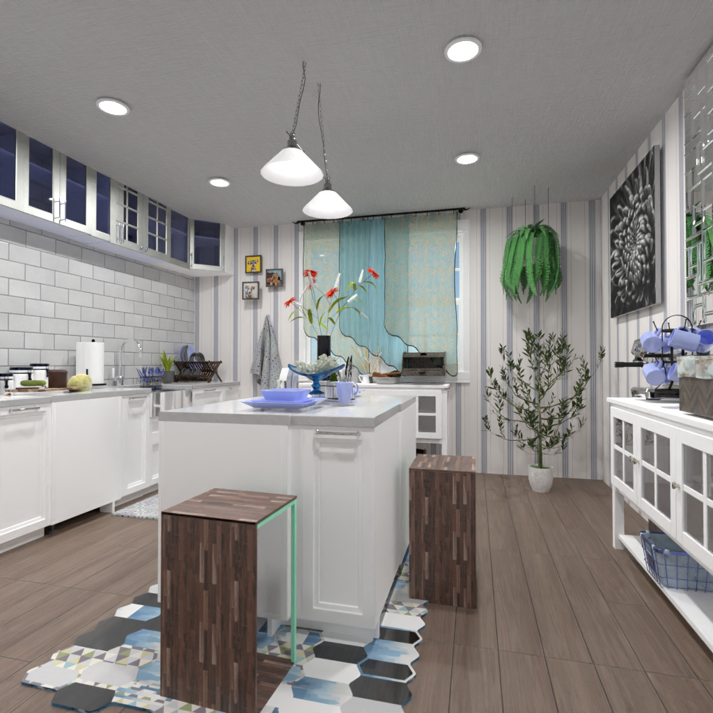 Vintage kitchen #13303135 by Editors Choice