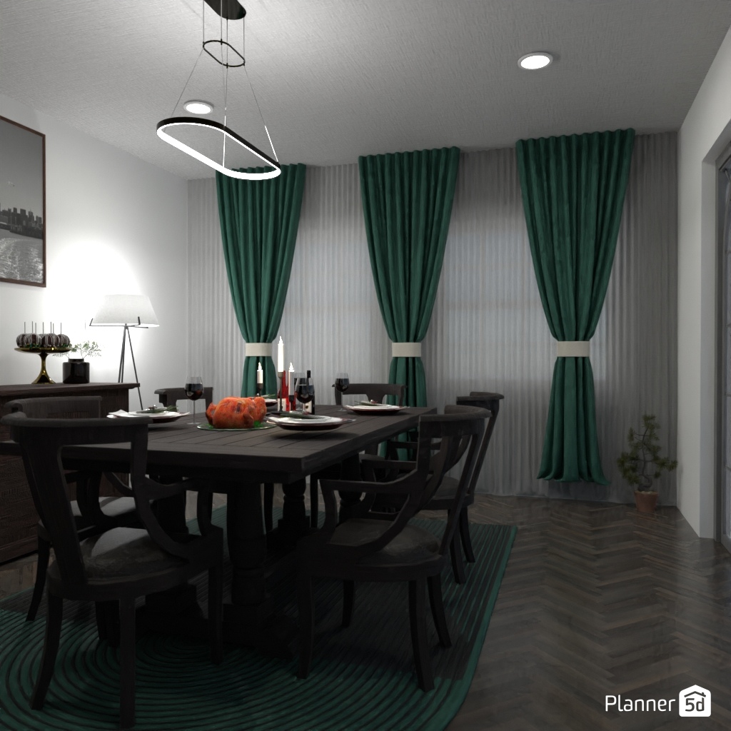 DB: Thanksgiving Day - room shell copy #23443847 by Editors Choice