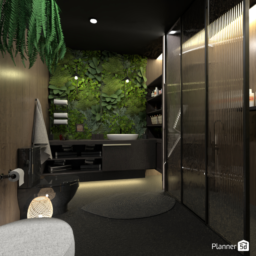 Dark bathroom #17647751 by Editors Choice