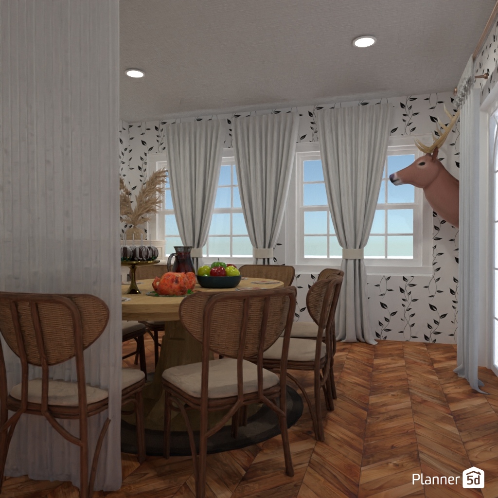 DB: Thanksgiving Day - room shell copy #23411295 by Editors Choice