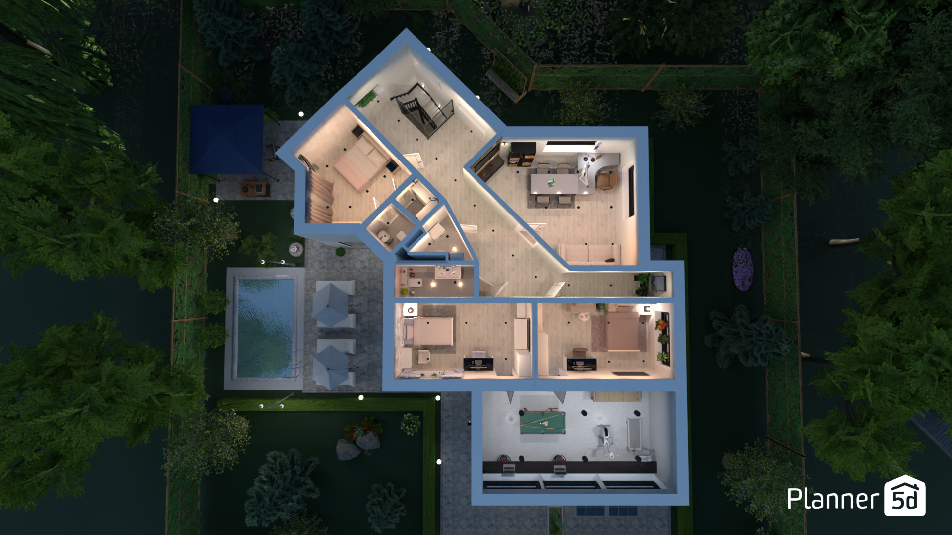 Коттедж 2 этаж #18229764 by Olga