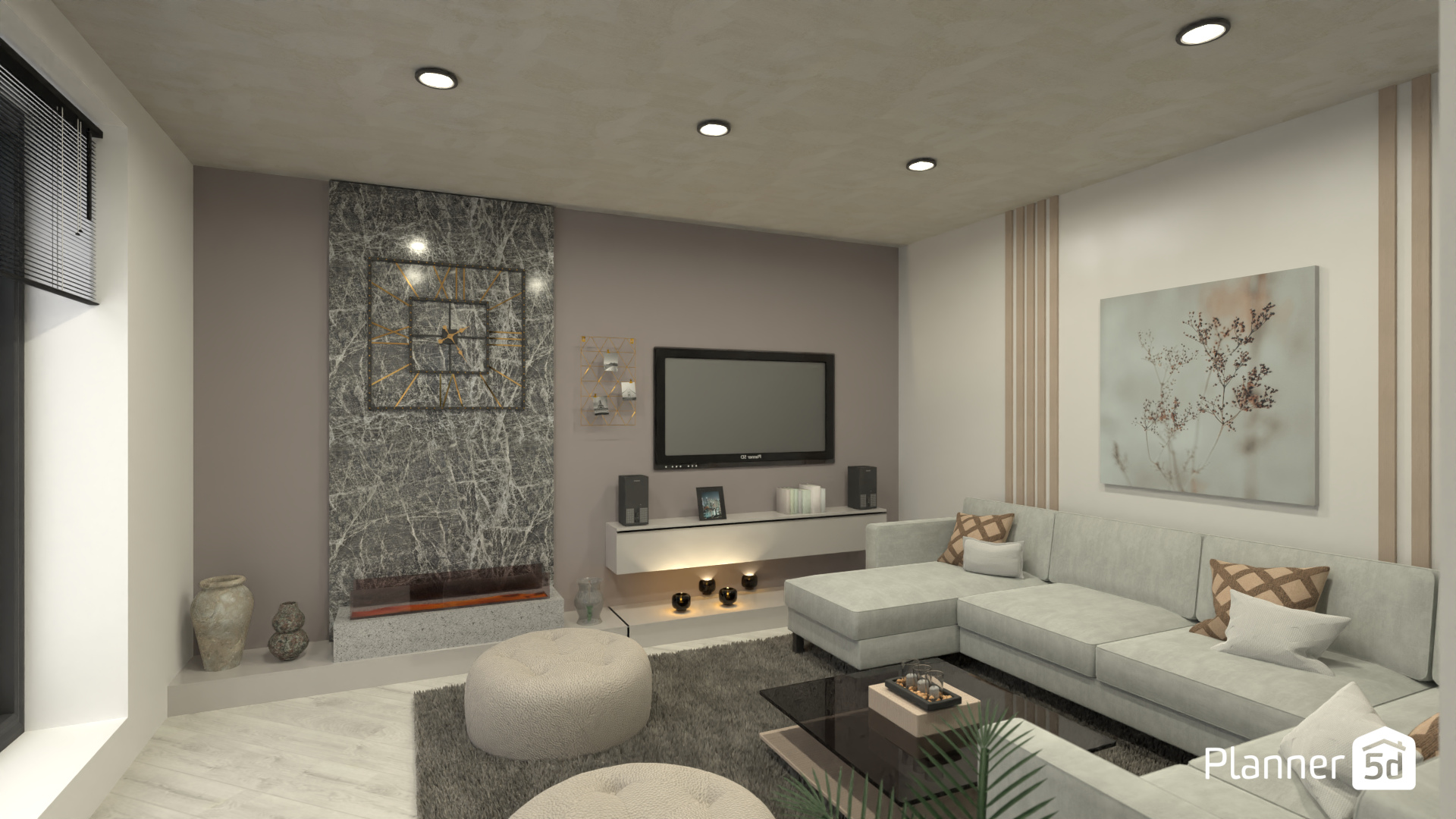 Гостиная в коттедже #18102191 by Olga