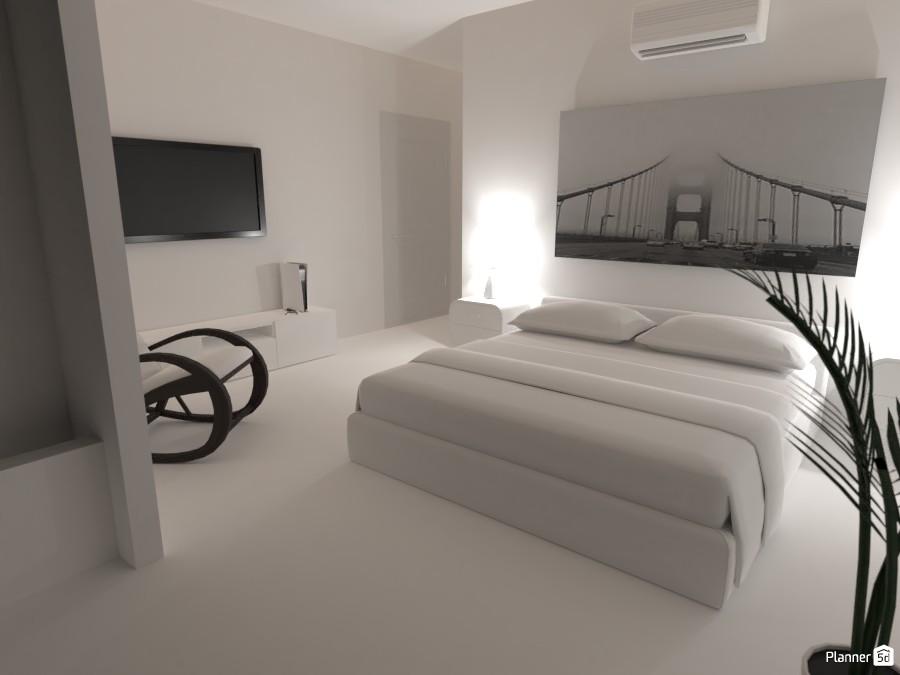 Minimal Bedroom #4168904 by Mamun Srizon