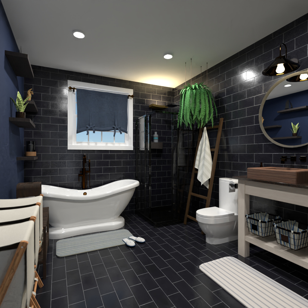 Nautical bathroom #12242782 by Editors Choice